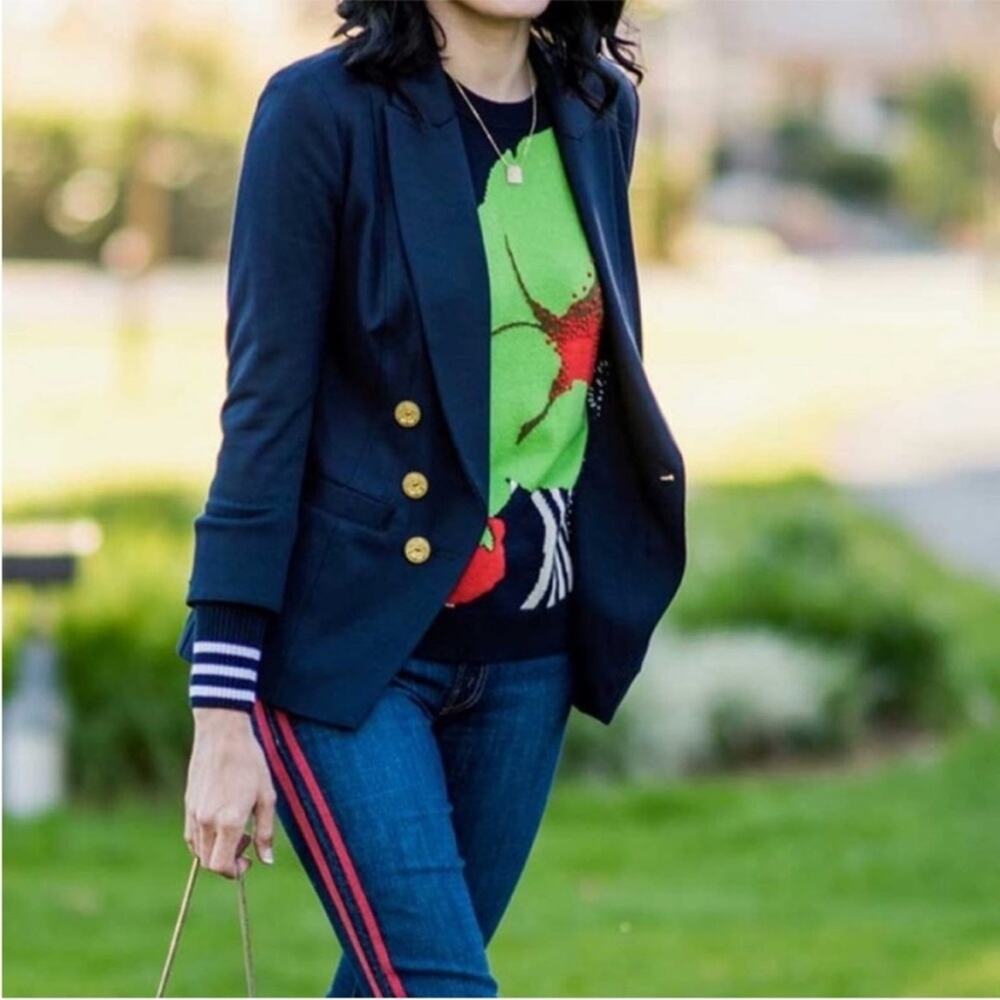 Cabi Knit Double Breasted Jacket
